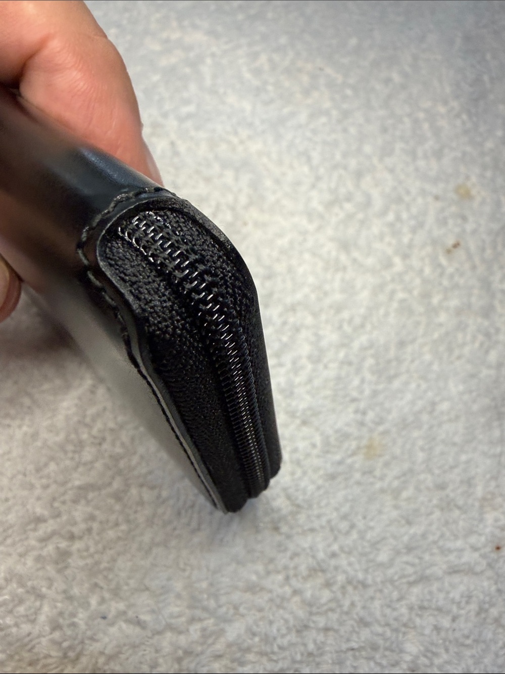 Gucci Black Leather Zip Around Coin Case Wallet - Picture 11 of 11